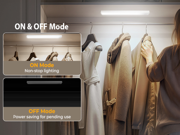 Rechargeable Battery Magnetic Closet Light