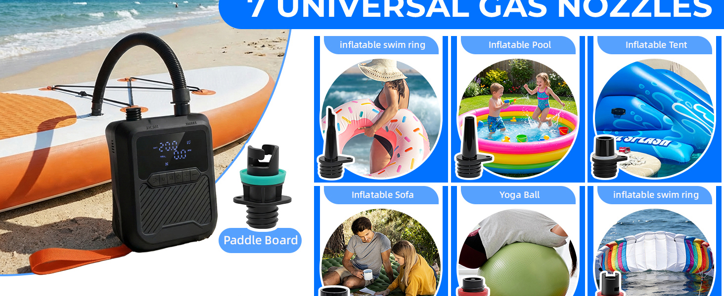 paddle board pump