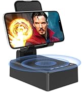 Gifts for Men Women,Cell Phone Stand with Wireless Bluetooth Speaker Anti-Slip Base HD Surround S...