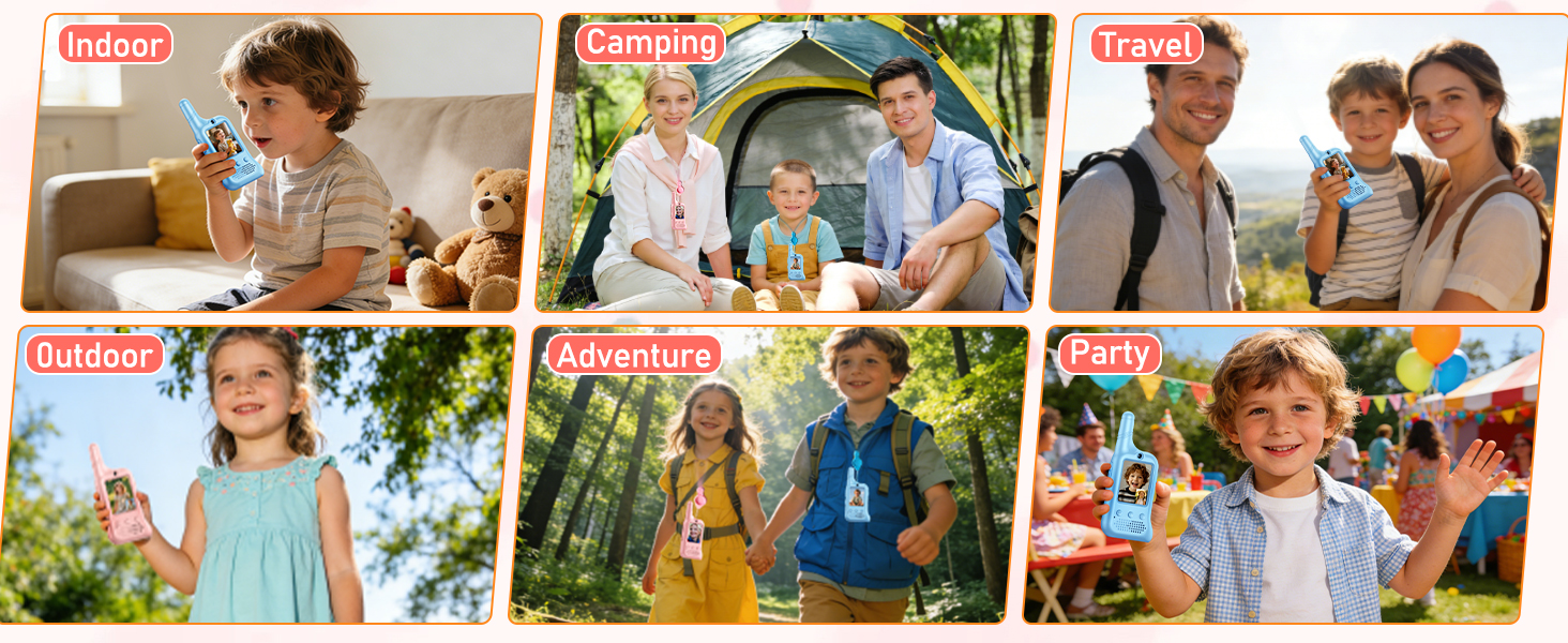 Video Walkie Talkies for Kids