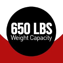 650 lbs capacity weight