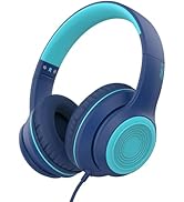 JOMILIN A8 Over-Ear Headphones with Microphone, Lightweight Folding Stereo Bass Headphones with 1...