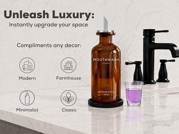 Unleash Luxury - Modern Mouthwash - Mobile