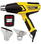 Wagner 0503070 FURNO 700 Digital Heat Gun, 2 Nozzles &amp; Temperature Setting Ranging 125?F to 1300?...