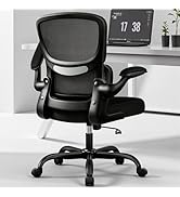 BESTFAIR Office Chair Ergonomic Desk Chair, Breathable Mesh Comfy Chair with Lumbar Support, Comp...