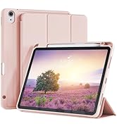 GKABXY iPad Air 5th Generation Case, iPad Air 4th Generation Case with Pencil Holder, Support Aut...