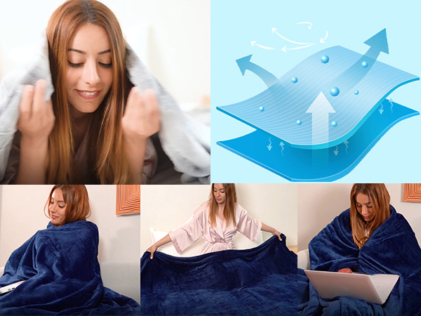 navy blue blanket