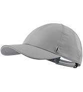 Connectyle Mens Womens Quick Dry Performance Running Cap Lightweight Reflective Sports Hat UPF 50...