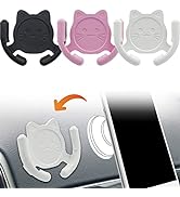 HOMEFOX Multi-Surface Holder Car Mount 3 Pack Compatible for Popsocket Holder Grips Hand-Free Dev...