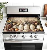 AOHMPT Multi-Design Stove Cover for Glass/Electric Stoves - 3-in-1 Heat-Resistant Protector Mat, ...