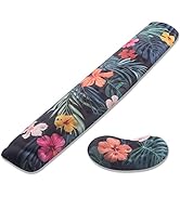 BRILA Memory Foam Mouse &amp; Keyboard Wrist Rest Support Pad Cushion Set for Computer, Laptop, Offic...