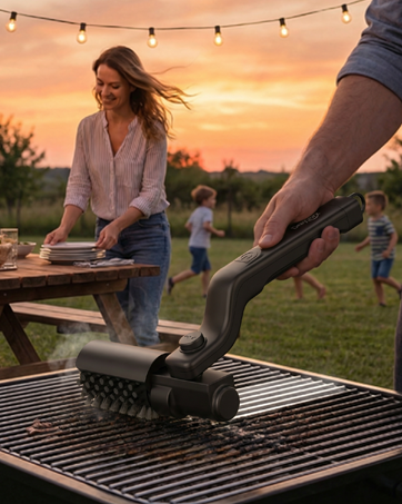 electric bbq grill brush electric grill cleaner electric grill brush for outdoor grill