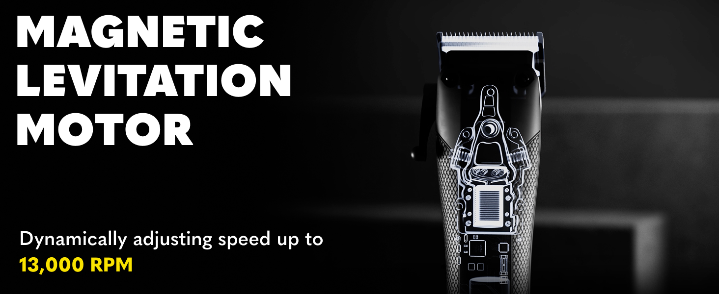 The Beard Club Beard Trimmer for men professional barber quality buzzer with adjustable guards