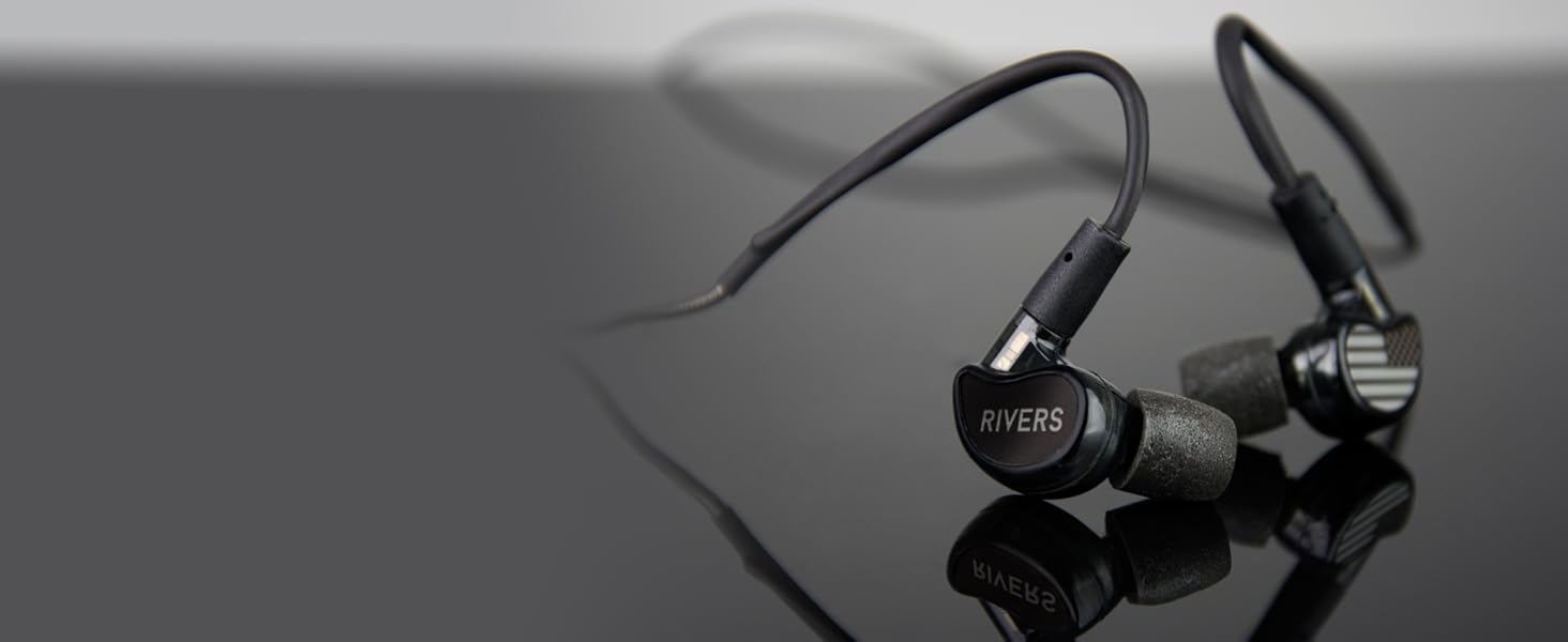 Personalized M6 PRO in Ear Monitor Headphones for Musicians w/Engraved Metal Faceplates