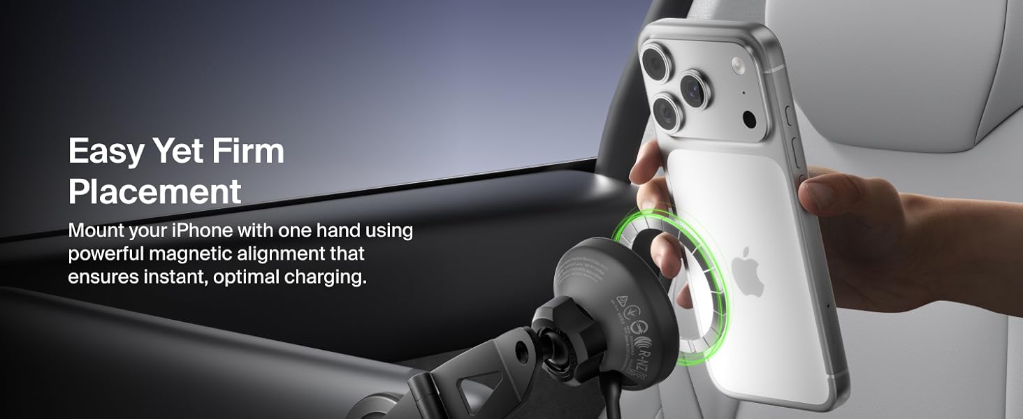 Belkin Wireless Charging EV Car Mount