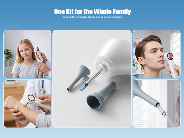 ear scope otoscope with light