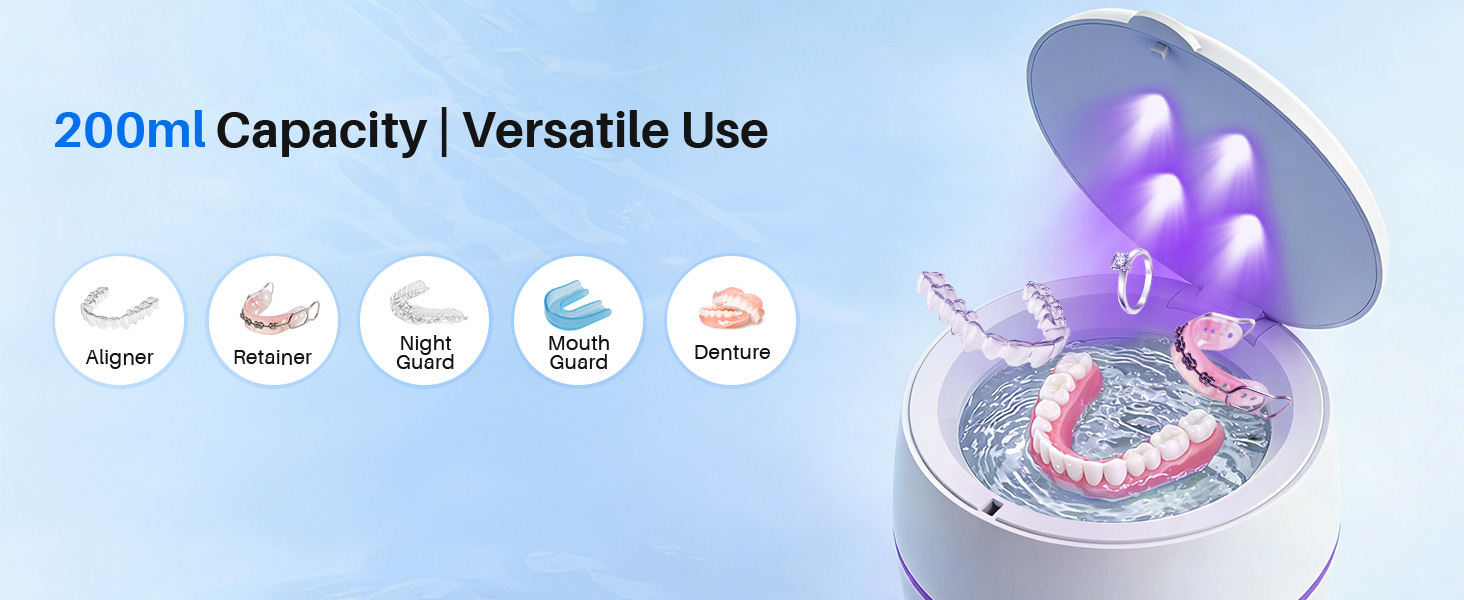 Voraiya Ultrasonic Retainer Cleaner Machine