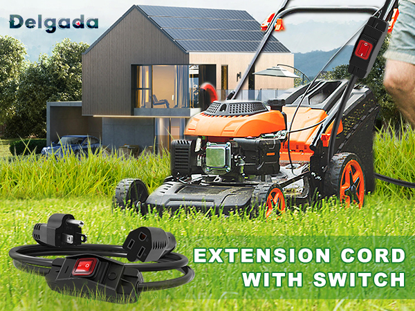 Waterproof Extension Cord with Switch