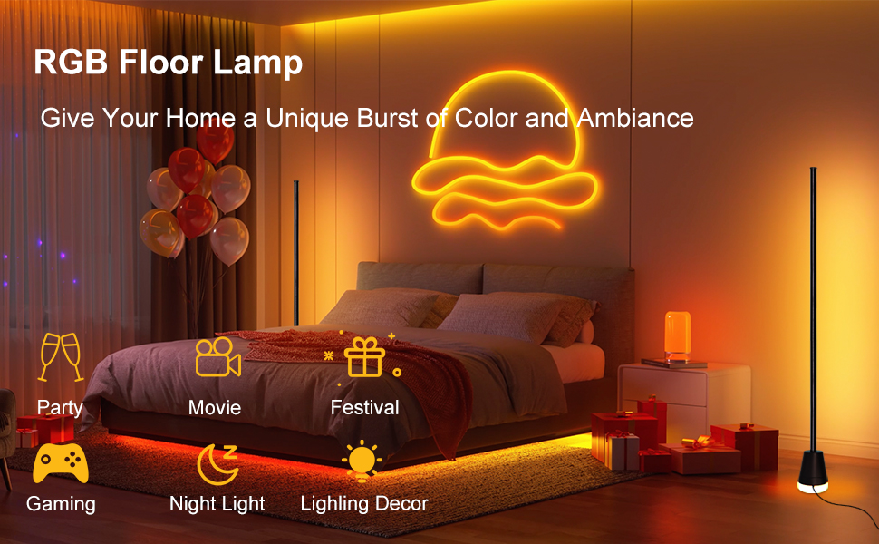 Corner Floor Lamp