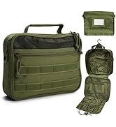 SUNRISING Tactical Toiletry Bag for Men - Hanging Travel Dopp Kit, Shaving Hygiene Organizer, Dur...