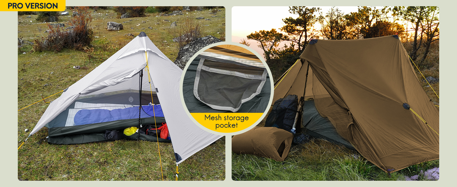 Ultralight Tent 3-Season Backpacking Tent