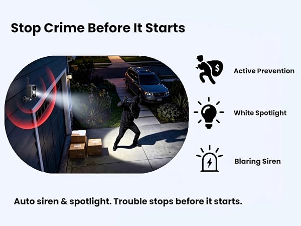 Auto siren &amp;amp; spotlight