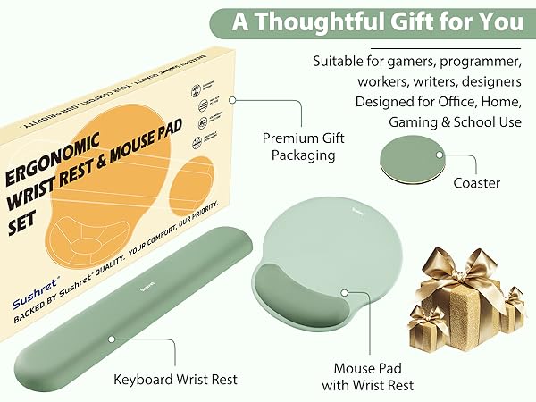 keyboard and mouse wrist rest