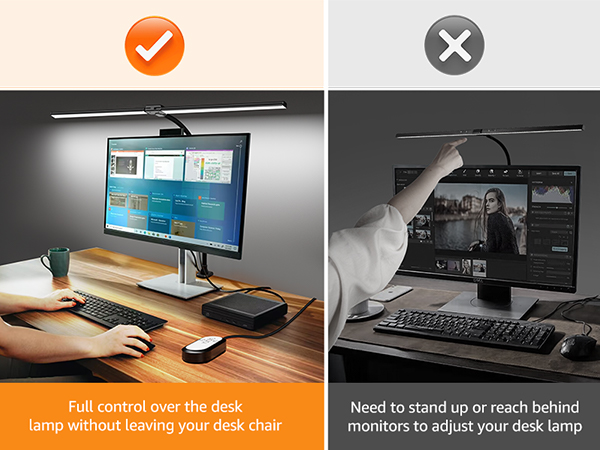 kids study light led desk adjustable bedroom task work