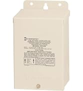 Intermatic PX100 Pool Light 100-Watt Safety Transformer, Beige