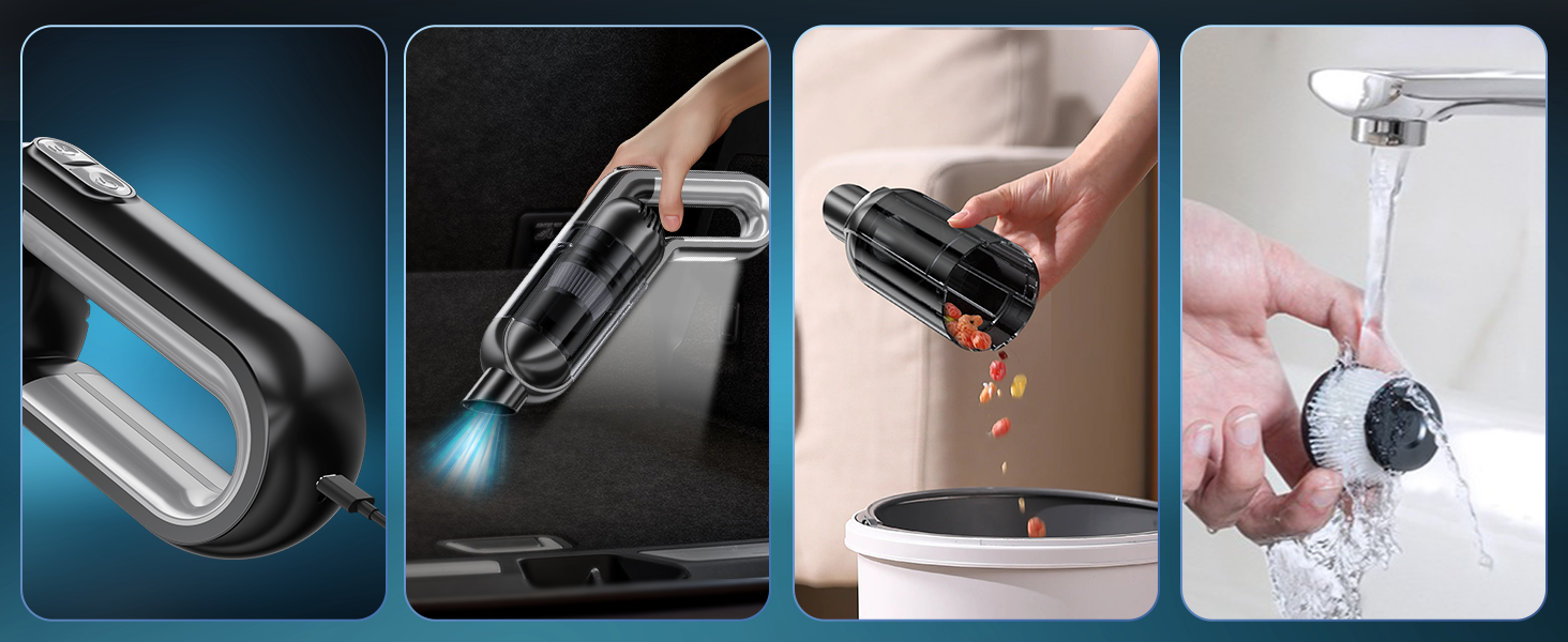 Handheld Vacuum Cordless Portable Car Vacuum