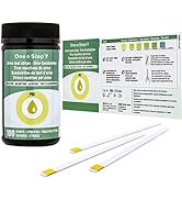 One Step Protein Urine Testing Kit, 100 Test Strips, Quick, Accurate Results, 60 Seconds, Home Ur...