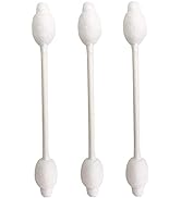 2 Packs Safety Cotton Swabs with Large Tip, Baby Cotton Buds 216pcs