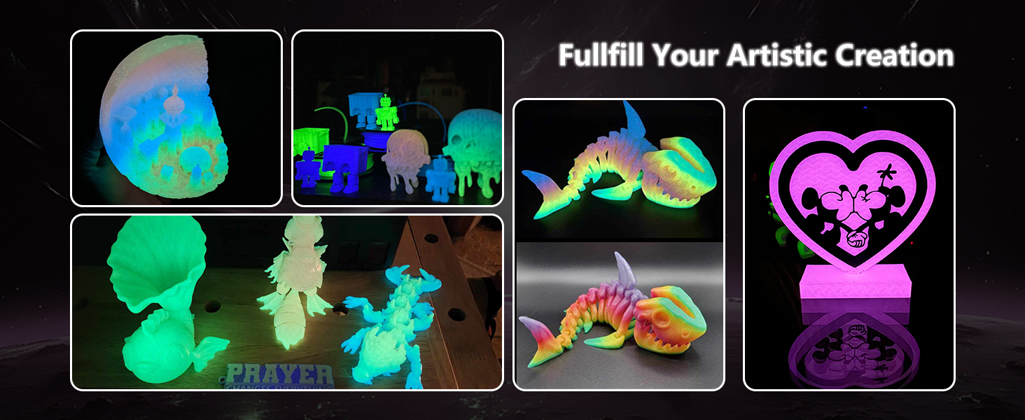 multi color filament