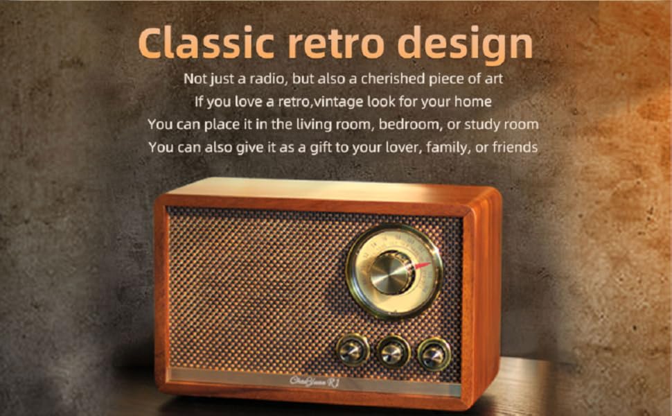 Classic retro design