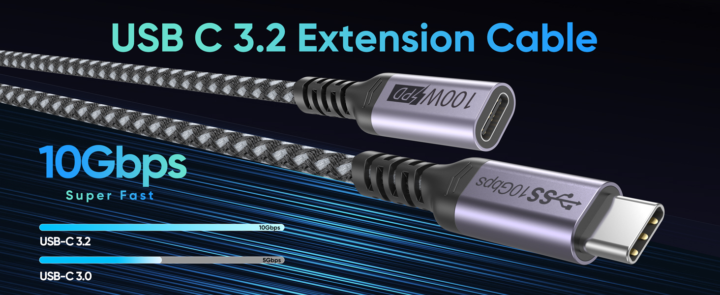 usb c 3.2 extension cable