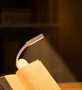 Choudao Tech Portable LED Reading Lights, Eye Caring 3 Color Temperatures and Dimming Brightness ...