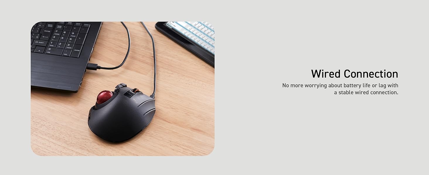 Ex-G Pro Trackball Wired Connection