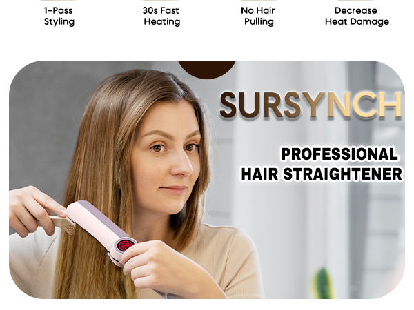 flat iron hair straightener