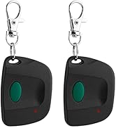 10 Dip Switch 310Mhz Garage Door Remote Control Compatible with Stanley 1050|1082|105015|109410, ...