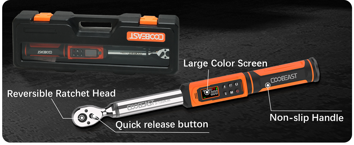 Digital Torque Wrench 135Nm