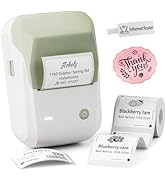 NIIMBOT B1 Label Maker, Bluetooth Portable Thermal Printer Machine with Large Waterproof Tape and...
