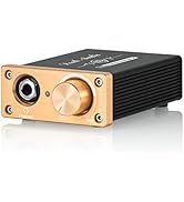 Douk Audio U3 Headphone Amps, Mini Hi-Fi Amplifier for Home Desktop PC 6.35mm / 3.5mm Headsets, C...