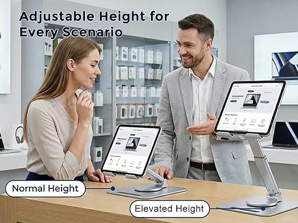 aluminum tablet stand