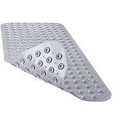 YINENN Bath Tub Shower Mat 40 x 16 Inch Non-Slip and Extra Large, Bathtub Mat with Suction Cups, ...