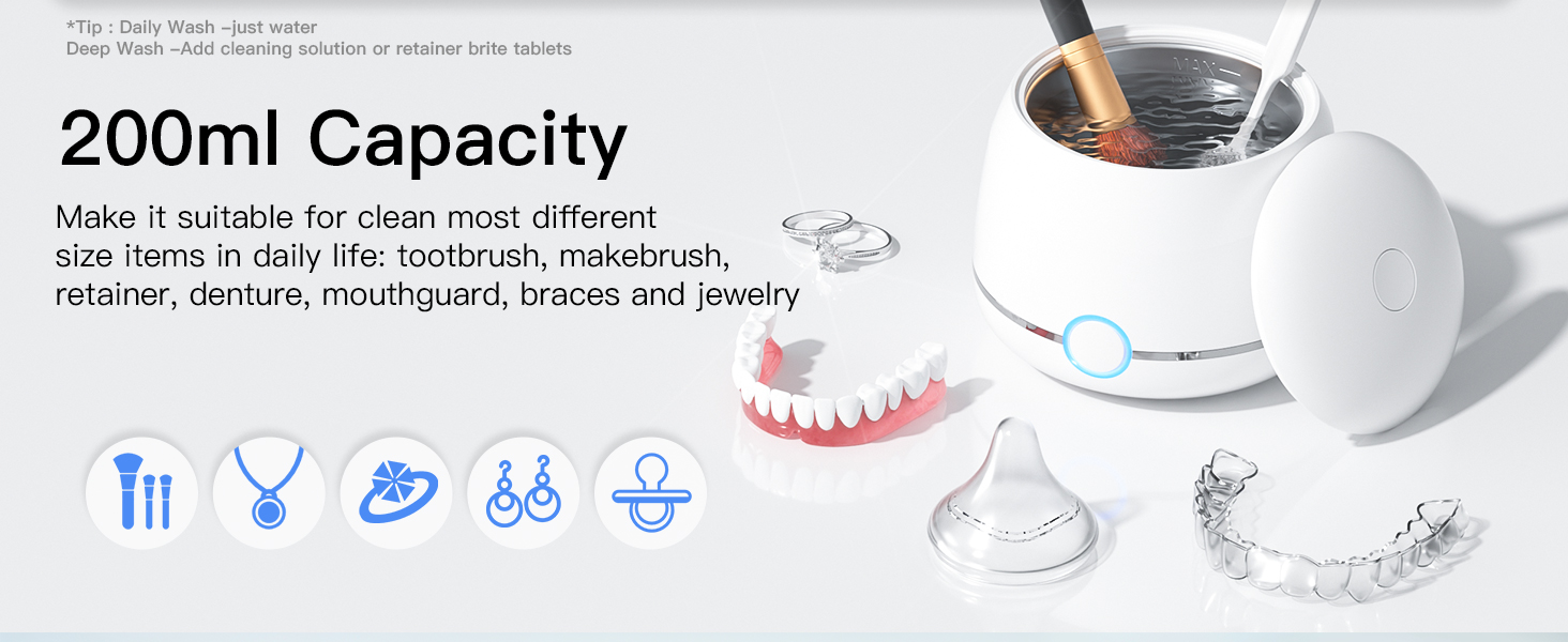 Midomi retainer cleaner