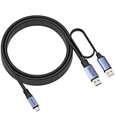 OkyLink Active USB 3.0/3.2 Gen1 A to C Data Cable 15ft/5M – High-Speed 5Gbps, Signal Booster, Opt...