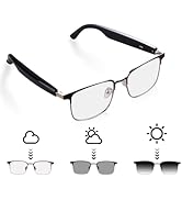 Smart Glasses, Polarized Sunglasses, Bluetooth Glasses for Women Mens, Voice Assistant Audio Open...