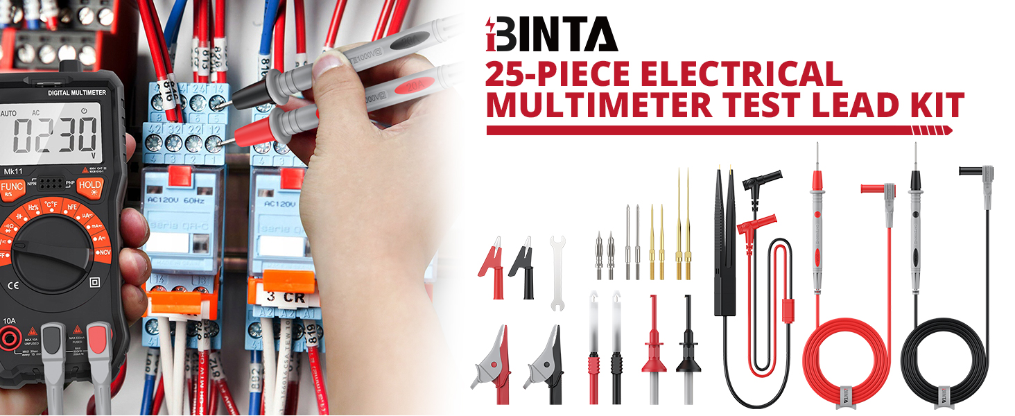 25 piece electric multi tool set for all kinds of tools