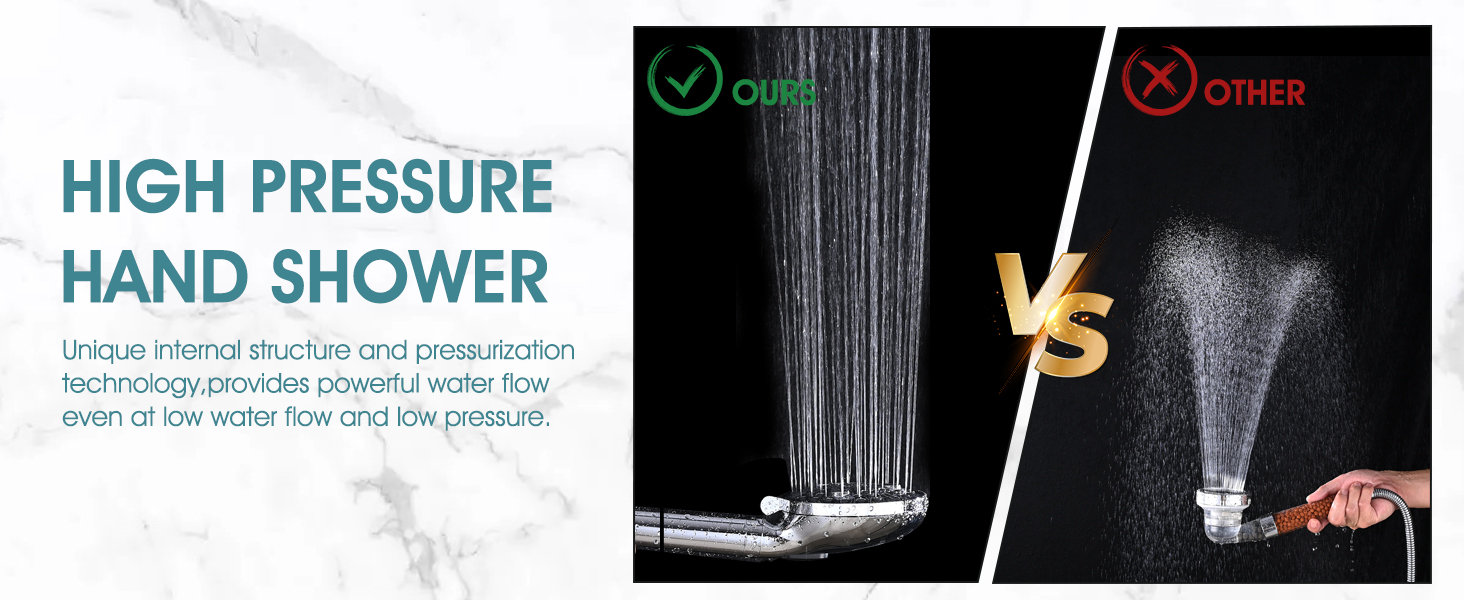 Hand Shower with Slide Bar