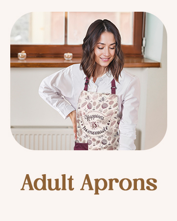 Chic wrap-around apron offering comfort, durability, and a modern vintage look.